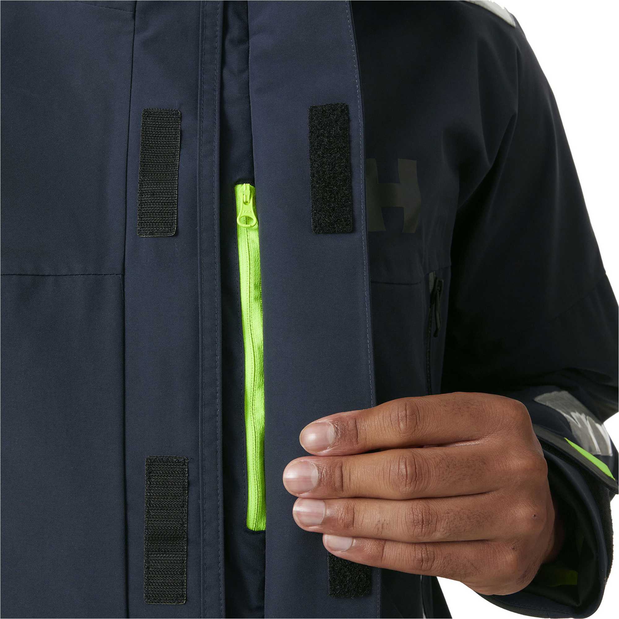 2026 Helly Hansen Heren Skagen Offshore Jas En Broek Zeilpak 3425534254 - Ebony / Navy
